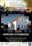 SBOROVÝ KONCERT V SYNAGOZE - Rousínovský divadelní a folklorní festival 1